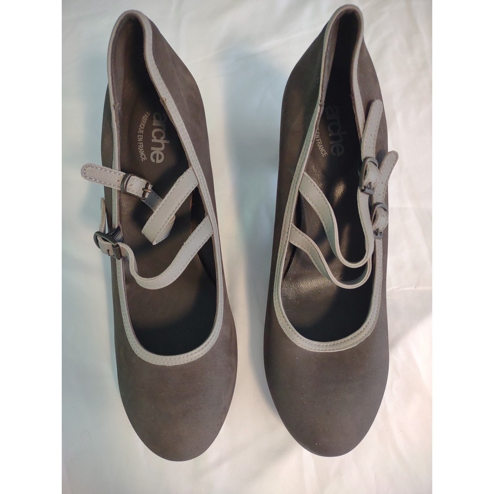ARCHE Women's "PERAKI" pump in‎ "Castor/Grigio" Size 9 1/2